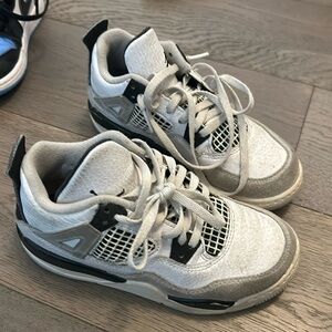 Nike Jordan 4s size 13 black white
